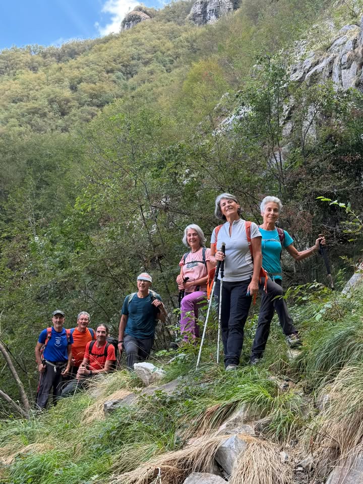 Qualche foto dell'uscita alla lizza della Canalonga